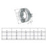 Clutch drive rings DIN 6366 Dimensions